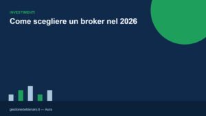 Copertina: come scegliere un broker nel 2026